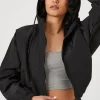 Cropped Windbreaker Jacket