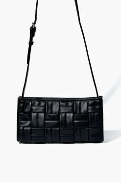 Crosshatch Quilted Crossbody Bag