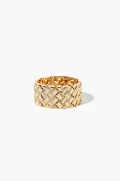 Crosshatch Stretch Bracelet