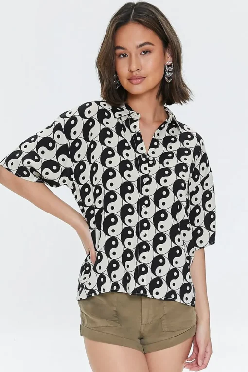 Cuffed Twill Shorts
