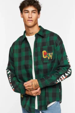 Culture Graphic Plaid Shirt