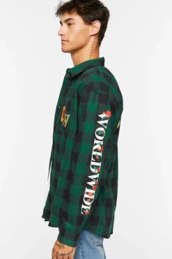 Culture Graphic Plaid Shirt