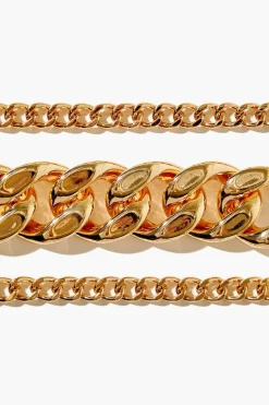 Curb Chain Bracelet Set