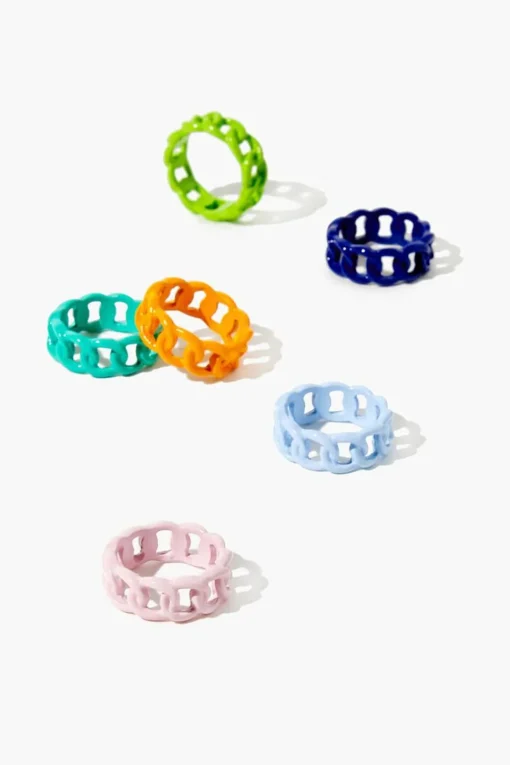 Curb Chain Ring Set