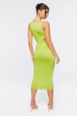 Cutout Bodycon Midi Dress