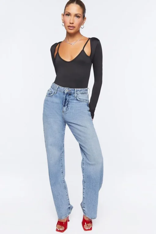 Cutout Cami Bodysuit