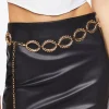 Cutout Chain Belt