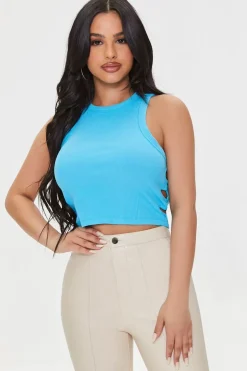 Cutout Cropped Tank Top