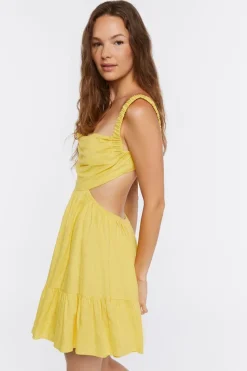 Cutout Fit Mini Dress