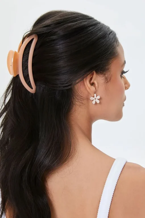 Cutout Hair Claw Clip
