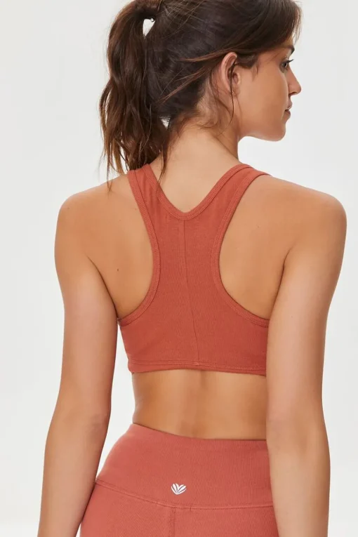 Cutout Longline Sports Bra