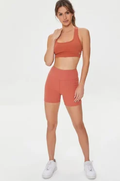 Cutout Longline Sports Bra