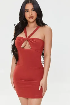 Cutout Mini Bodycon Dress