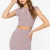 Cutout Mini Sweater Dress