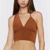 Cutout One-Shoulder Crop Top