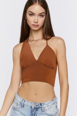 Cutout One-Shoulder Crop Top