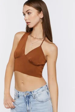 Cutout One-Shoulder Crop Top