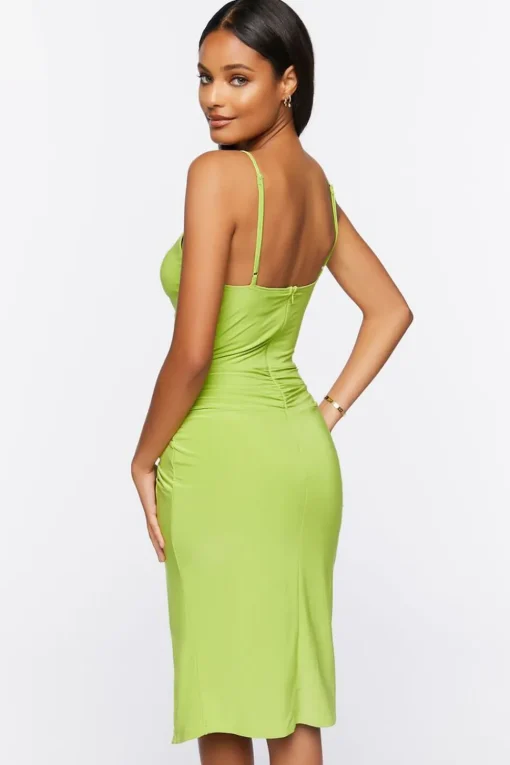 Cutout O-Ring Cami Dress