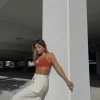 Cutout Triangle Bralette
