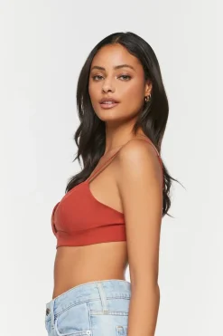 Cutout Triangle Bralette