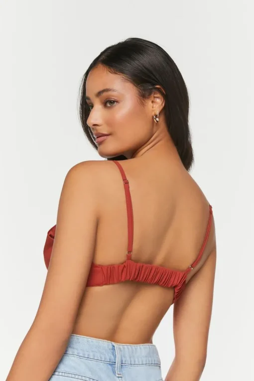 Cutout Triangle Bralette