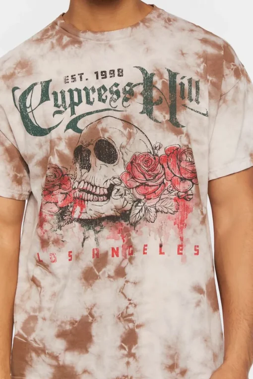Cypress Hill Tie-Dye Graphic Tee