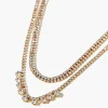 Cz Layered Necklace