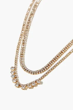 Cz Layered Necklace