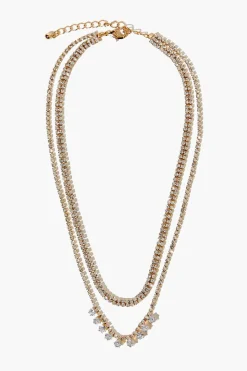 Cz Layered Necklace