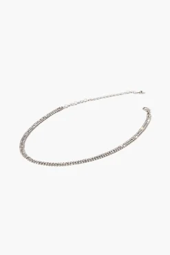 Cz Necklace & Stud Earring Set