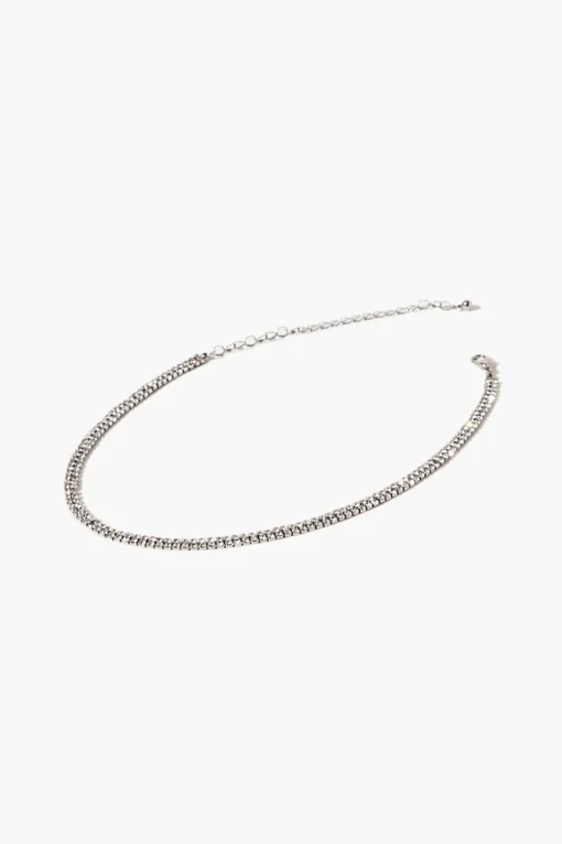 Cz Necklace & Stud Earring Set