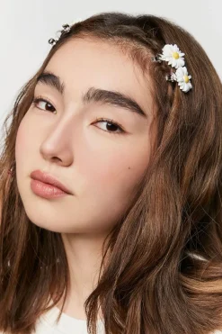Daisy Hair Clip Set