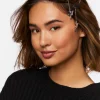 Dangling Butterfly Snap Hair Clip Set