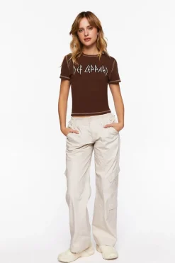 Def Leppard Studded Graphic Baby Tee
