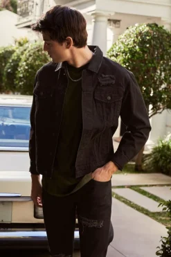 Denim Button-Up Jacket