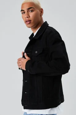 Denim Button-Up Jacket