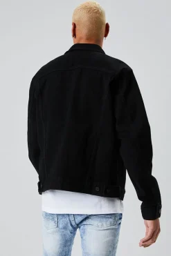 Denim Button-Up Jacket