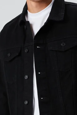 Denim Button-Up Jacket