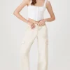 Denim Cargo Pants