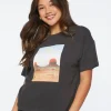 Desert Graphic Drop-Sleeve Tee