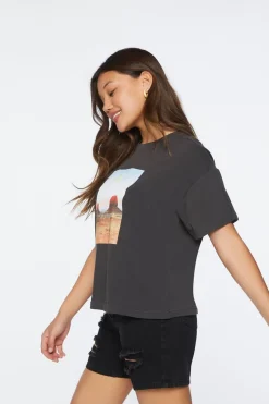 Desert Graphic Drop-Sleeve Tee