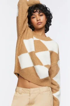 Diamond Geo Print Sweater