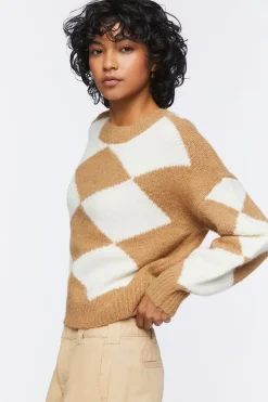 Diamond Geo Print Sweater