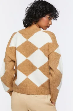 Diamond Geo Print Sweater