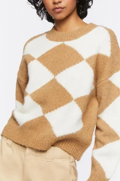 Diamond Geo Print Sweater