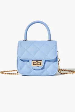 Diamond-Quilted Mini Crossbody Bag
