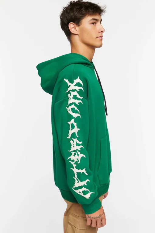 Dip-Dye After Dark Graphic Hoodie