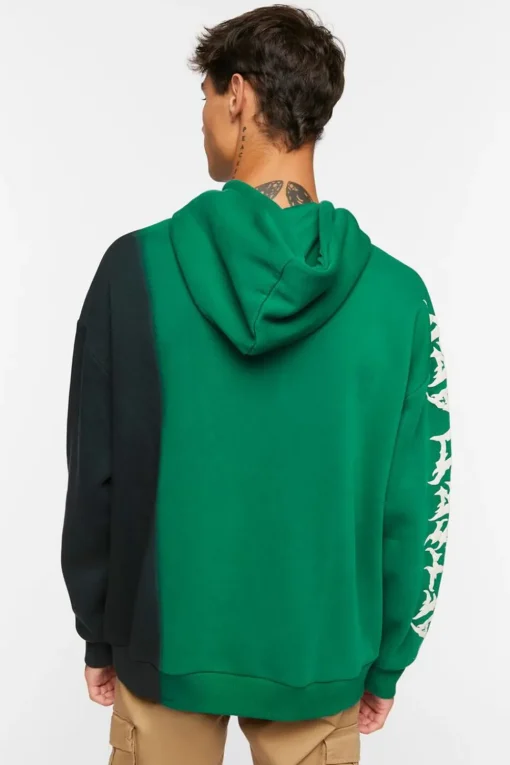 Dip-Dye After Dark Graphic Hoodie