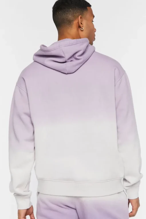 Dip-Dye Fleece Hoodie