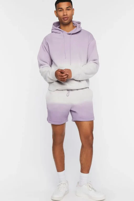 Dip-Dye Fleece Hoodie
